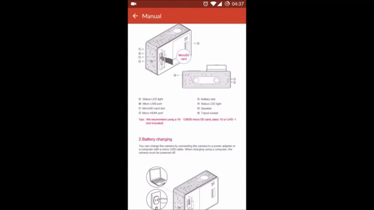 Xiaomi Yi manual - YouTube