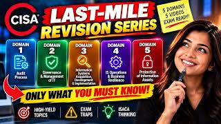 CISA LAST-MILE REVISION: What You MUST Know Before Exam Day | CISA 700 Club