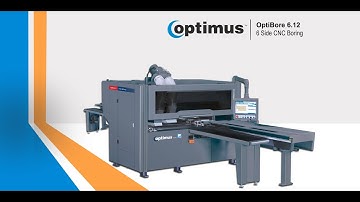 Introducing OptiBore 6.12 | Ultimate 6-Side CNC Boring Machine | Wardrobe & Cabinet Panel Processing