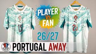 Portugal Away Jersey 2026 World Cup - Player Version Vs Fan Version