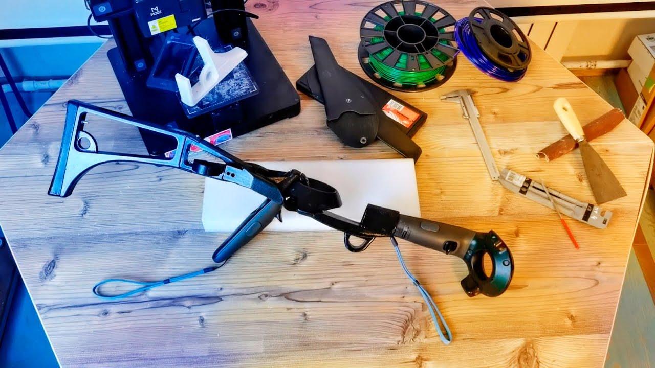 Создание контроллера для VR HTC Vive на 3D принтере