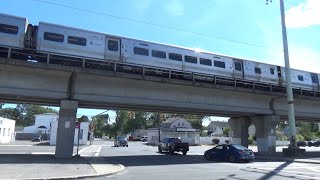 LIRR 7799 M7 Train 6159 to Penn Station - N 5th St Railroad Overpass
