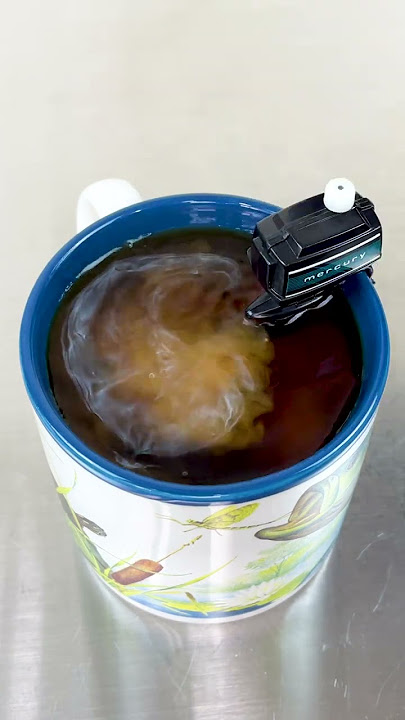 A coffee stirring mini boat engine, A coffee stirring mini boat engine  #wejustlovefishing #buzzerfish #coffee Don't forget also to follow us on  instagram www.instagram.com/buzzer_fish/, By BuzzerFish