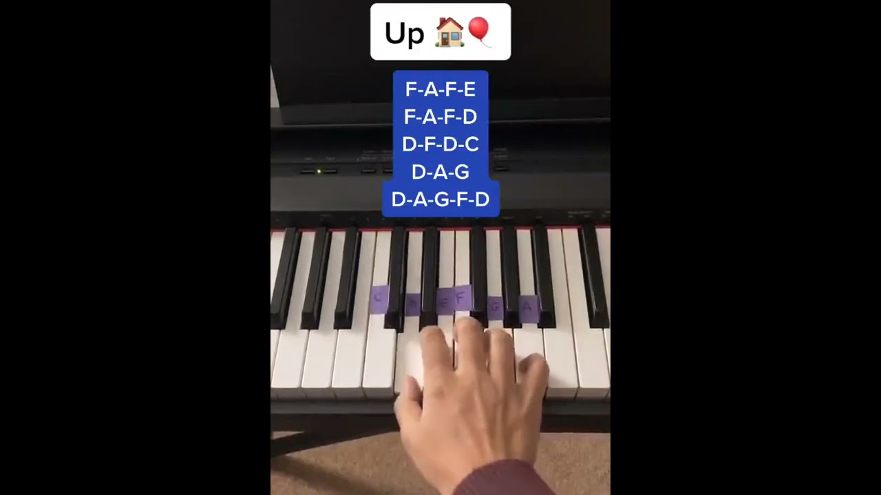 UP PIANO TUTORIAL