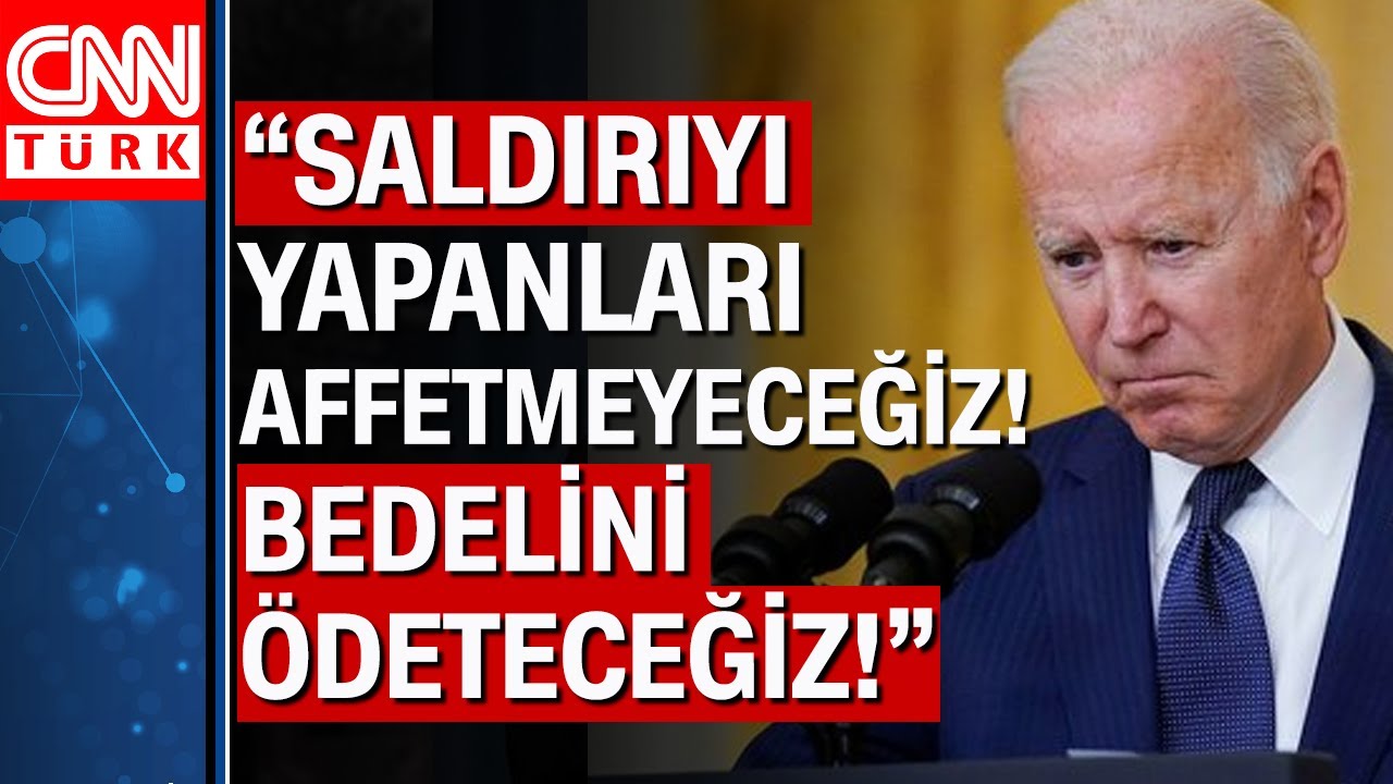 ABD Afganistan'da misilleme yapacak mı? ABD Başkanı Joe Biden açıkladı! İşte detaylar...