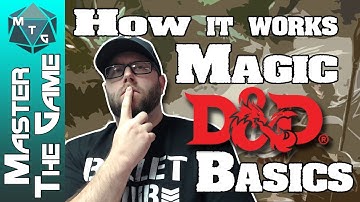 DND Basics: Spell Casters And Magic Explained - How Does Spellcasting Work