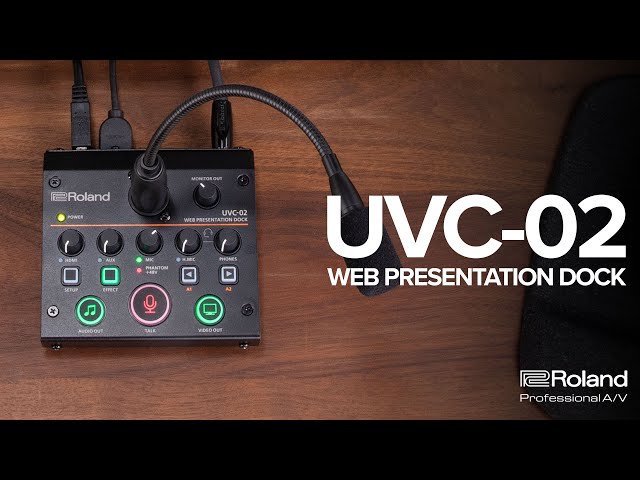 Відеомікшер ROLAND UVC02 Web Presentation Dock
