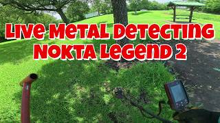 Live Metal Detecting Nokta Legend 2