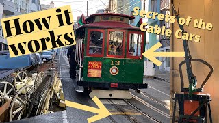 How they work  what's happening out of sight on the San Francisco Cable cars?