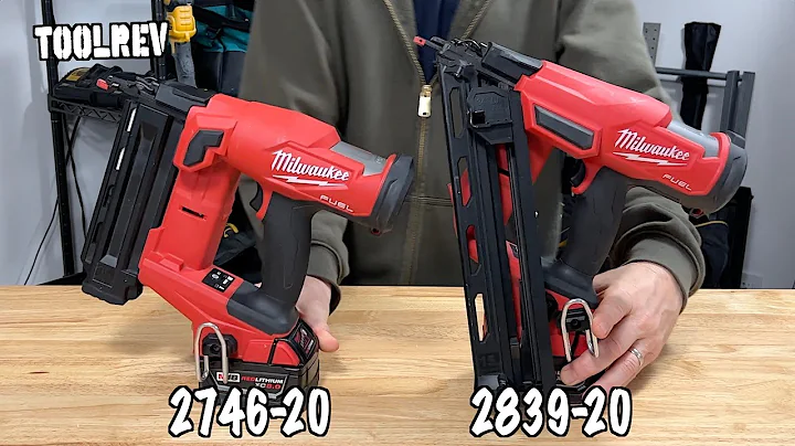 Milwaukee GEN II 15 Ga and 18 Ga Cordless Nailers