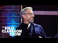 Steve Carell Kicks Start Kelly Clarkson's New Talk Show With Signature Yell