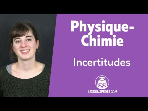 Vidéo: Comment calculer l'incertitude expérimentale ?