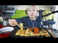 3.(asmr) Sweet & Sour Fried Dumplings cooking/eating sounds