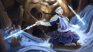 The Water Warrior | Painting Process