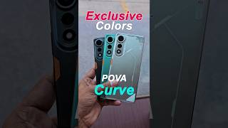 Tecno POVA Curve Exclusive Colors and First Look 🔥 Before Official Launch 😍