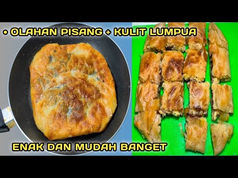 Resep Martabak Pisang Kulit Lumpia
