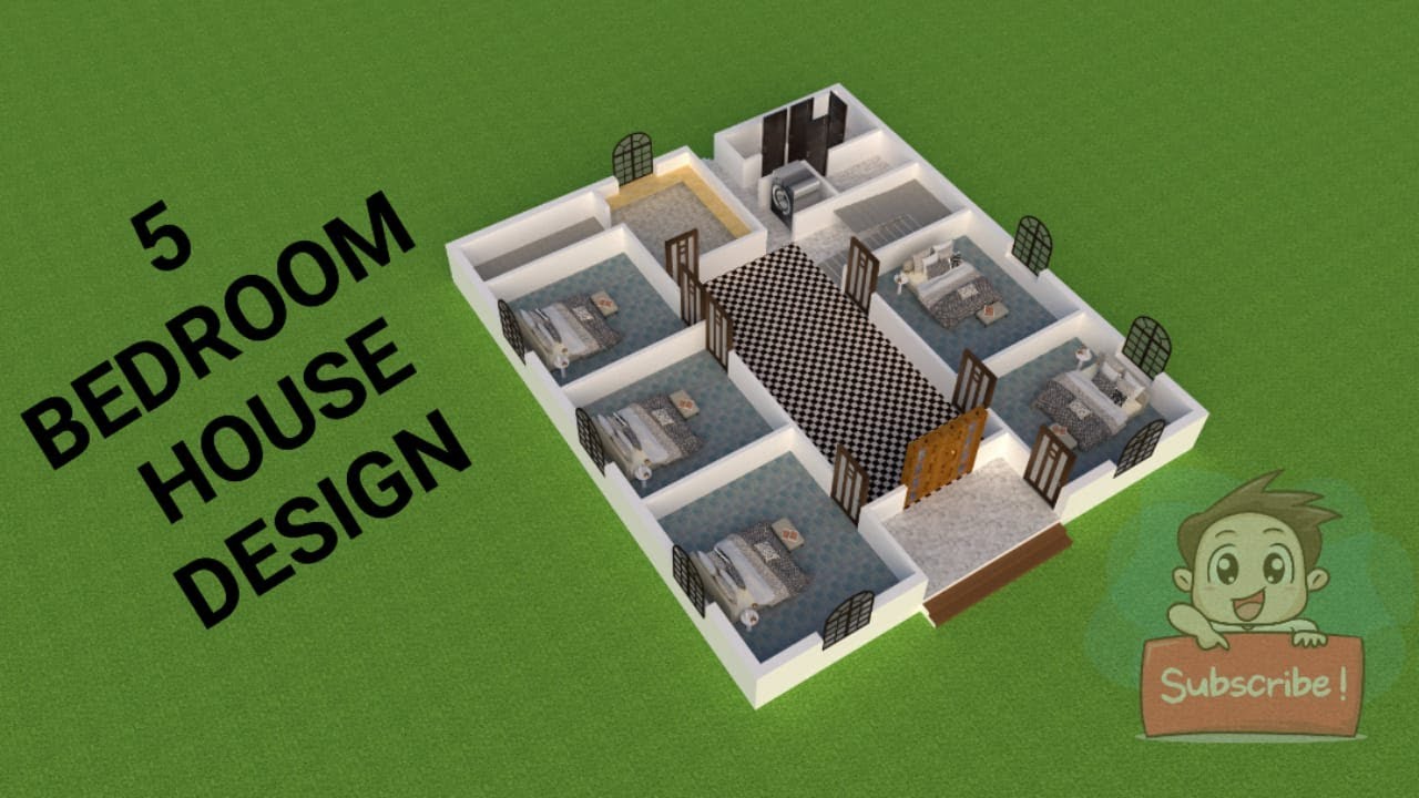 5 Bedroom house design ! 5BHK! APNA GHAR ADVICE