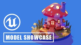 Unreal Engine 5.2 Mystical Mushroom House Showcase