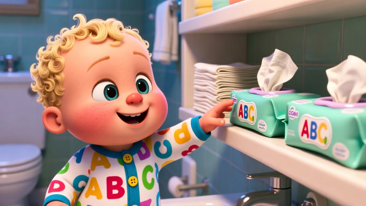 Baby PottyTime Fun Song 🚽🎶 Fun Learning & Counting Song for Kids | Daily Routine ABCs