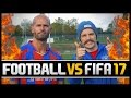 FOOTBALL VS FIFA WITH DANIEL CUTTING!