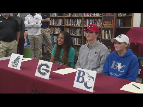 Local student athletes ink scholarhips on NCAA Early Signing Day