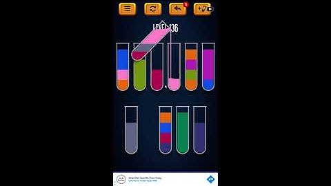 Water Sort Puzzle - Color Liquid Sorting Game Level 136 Solution
