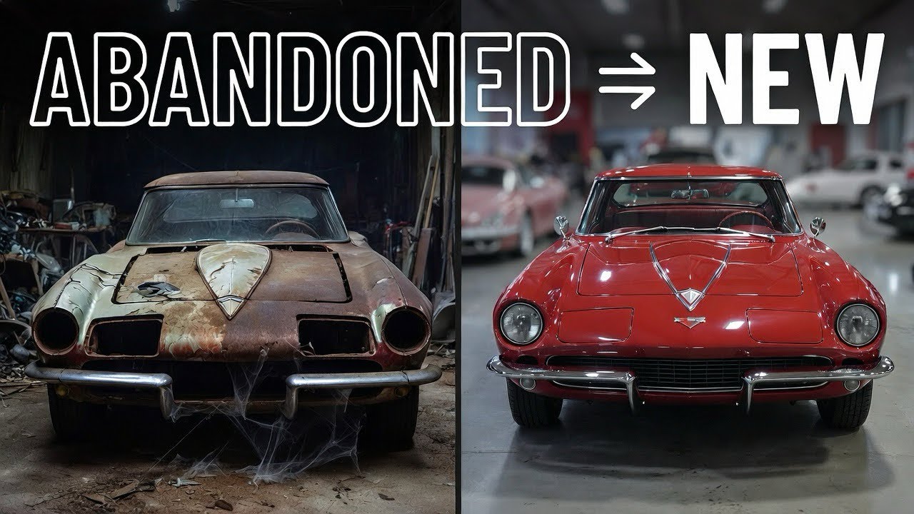 “This Old Car Came Back to LIFE 😱 (ASMR)”From DEAD metal to PURE POWER 🔥Wait for the final sound… 😳🔧