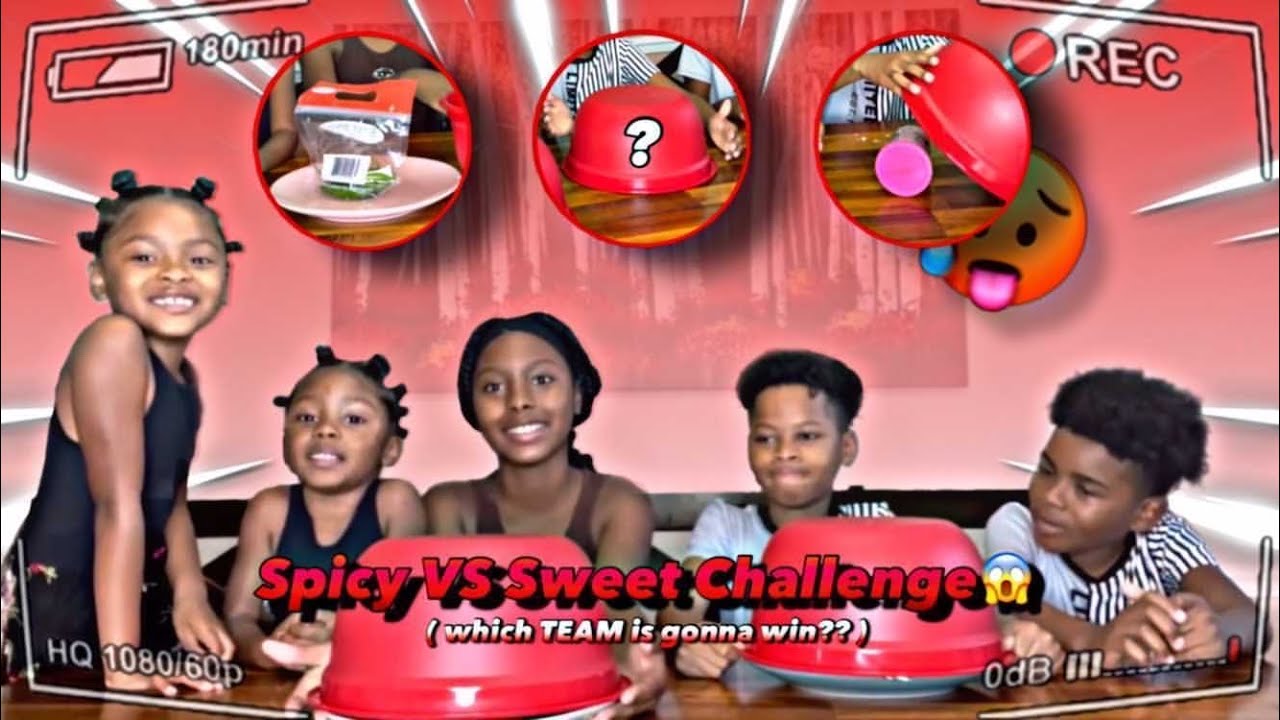 Spicy Vs Sweet Challenge 😱