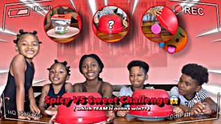 Spicy Vs Sweet Challenge