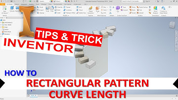 Inventor How To Rectangular Pattern Curve Length