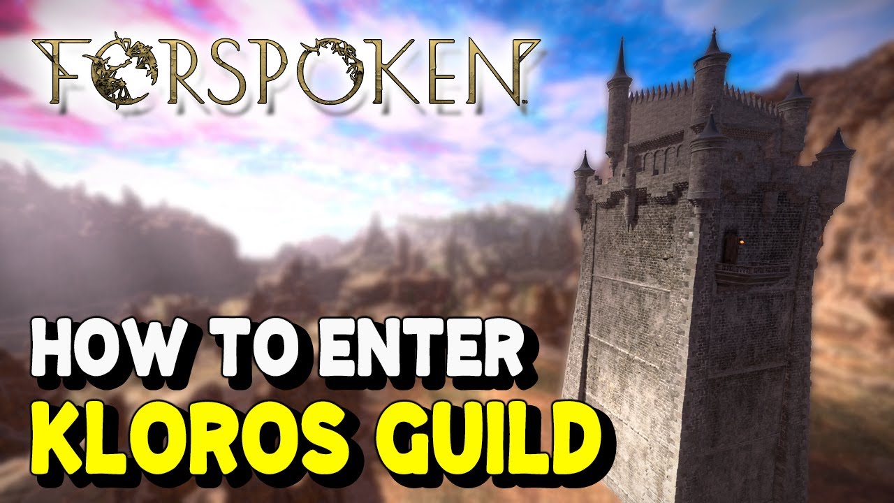 Forspoken How to enter KLOROS GUILD TOWER - "III" Nail Design Location
