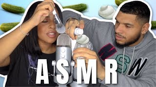 ON TESTE L'ASMR EN COUPLE 😭😂