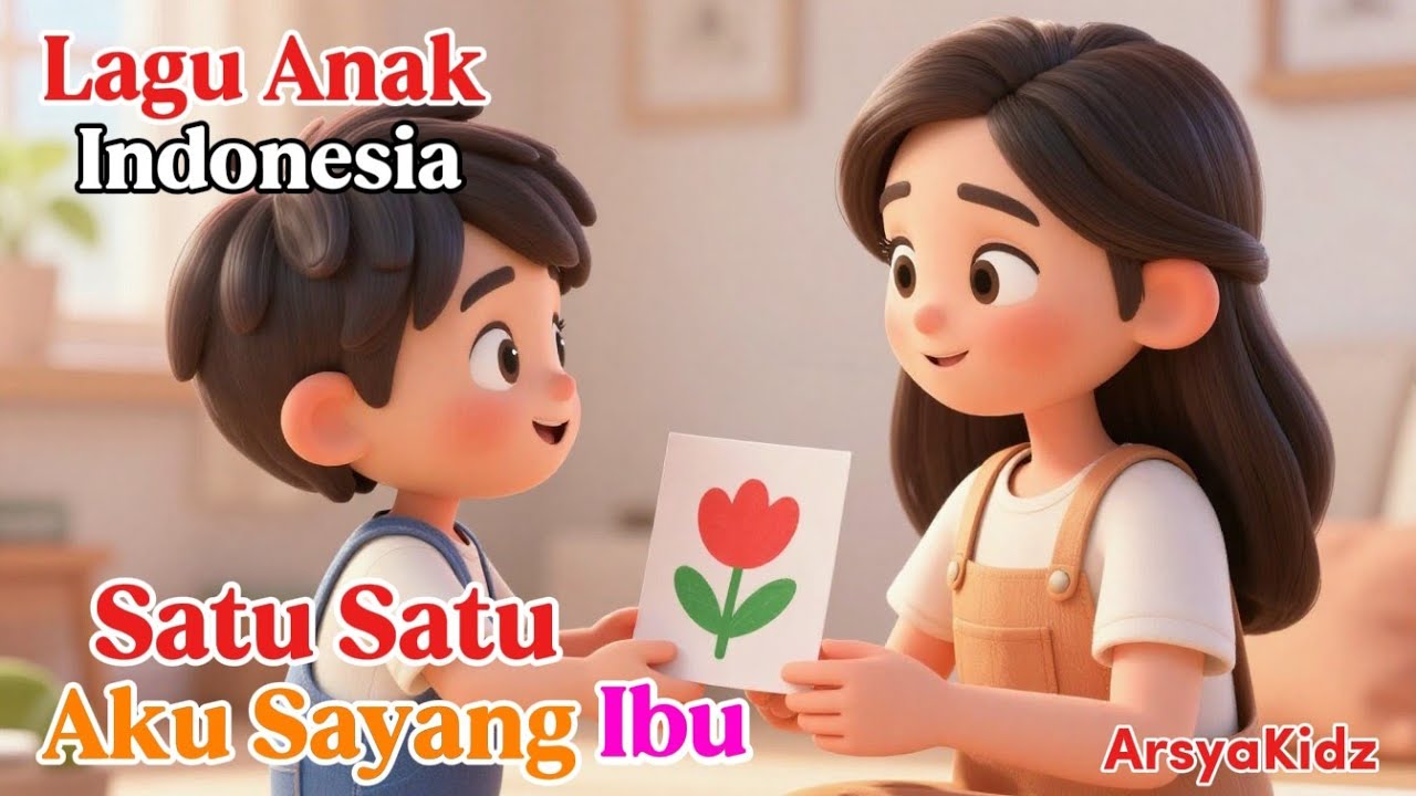 SATU SATU AKU SAYANG IBU | LAGU ANAK INDONESIA | SAYANG SEMUANYA 