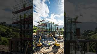 Incredible Modern House Construction in Nature 🌿 | Satisfying Build Process