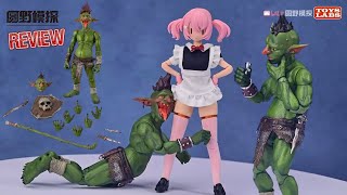 Full review!! Exquisite!! 莫西干哥布林 机娘最佳配件 Hopdo Toys 1/12 Mohican Goblin - Goblin Tribe