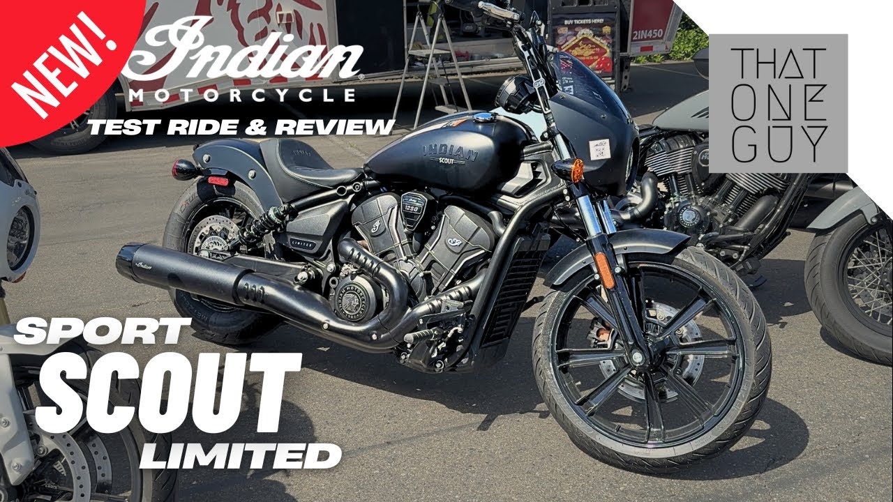 The NEW 2025 Indian Sport Scout Limited +Tech | Test Ride and Review
