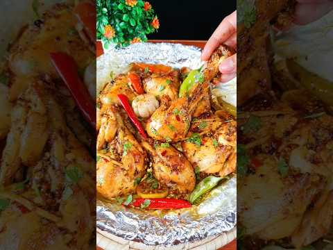 Badami Chicken Roast❣Recipe is in description❤#shorts #trendingshorts #food