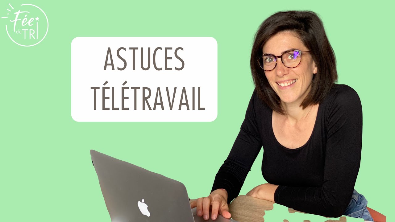 🖥️ TÉLÉTRAVAIL 🖥️: comment être efficace à la maison ? #home office #