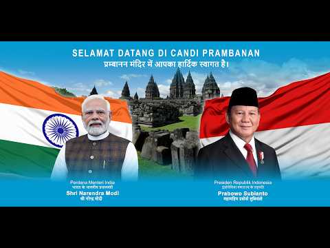 LIVE: Presiden Prabowo dan PM Narendra Modi Kunjungi Candi Prambanan, DIY, 8 Juli 2026