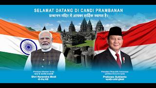 LIVE: Presiden Prabowo dan PM Narendra Modi Kunjungi Candi Prambanan, DIY, 8 Juli 2026