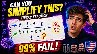 Can You Simplify This ? | Tricky fraction | 99 % Fail | Olympiad Math Problem