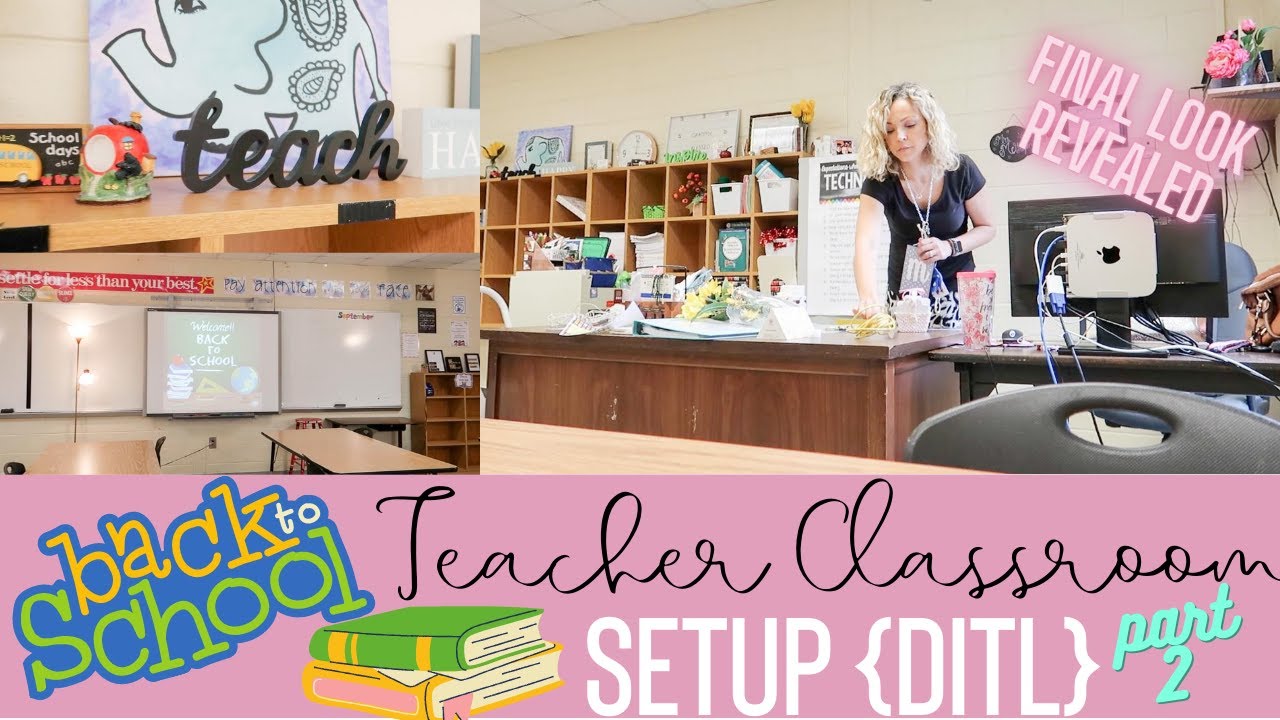 BACK TO SCHOOL TEACHER WORK DAY A DAY IN THE LIFE OF A TEACHER BACK TO