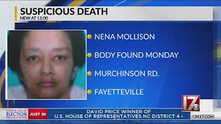 Fayetteville woman's body found in home, death ruled suspicious, police say