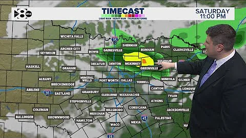 DFW Weather | Thunderstorms possible Saturday night, 14 day forecast
