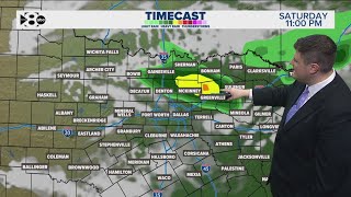 DFW Weather | Thunderstorms possible Saturday night, 14 day forecast