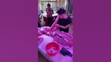 Pressure Relieving Pork Splits Video 2 #food #delicious #pig