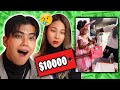 Koreans React to Spoiled Rich Kids Of TikTok! | Peach Korea