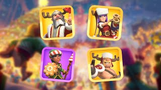 ALL Jolly Skins In Clash Of Clans!