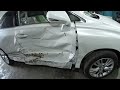 Кузовной ремонт Lexus rx боковой удар