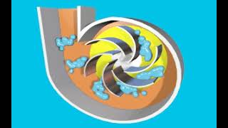 Flow in a simple volute pump